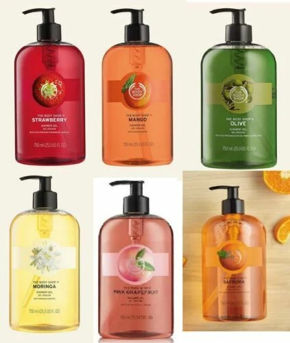 The Body Shop, Body Wash, Shower Gel,Cream, Bath Oil, Discontinued, Brand New