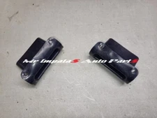 63-64 CHEVY IMPALA BELAIR BISCAYNE WAGON Front bench seat belt boots OEM Blue