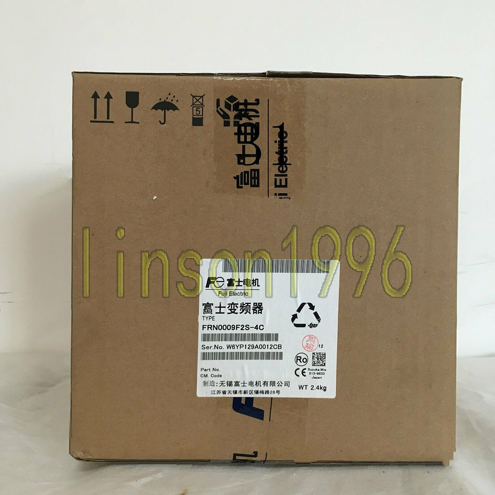 One Inverter FRN0009F2S-4C 3.7KW/9.4A 2.2KW/7.2A New In Box #F8