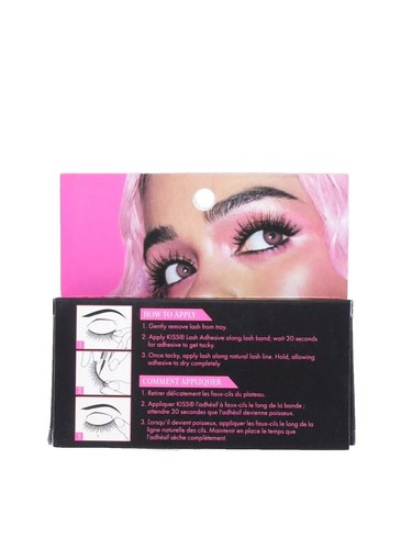 1 pair KISS Halloween Limited Edition Eyelashes, ENCHANTED 91053 - Picture 2 of 2