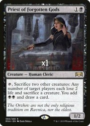 Priest of Forgotten Gods #83 Ravnica Allegiance Rare