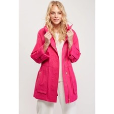 Nikki Jones Fuchsia Monica Raincoat