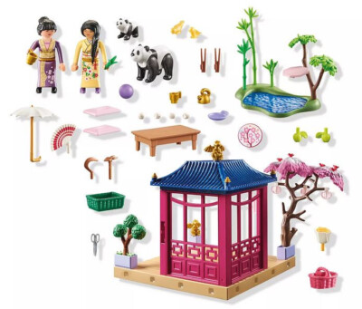 Playmobil Promo Pack Set 71762 Asian Japanese Garden with Panda