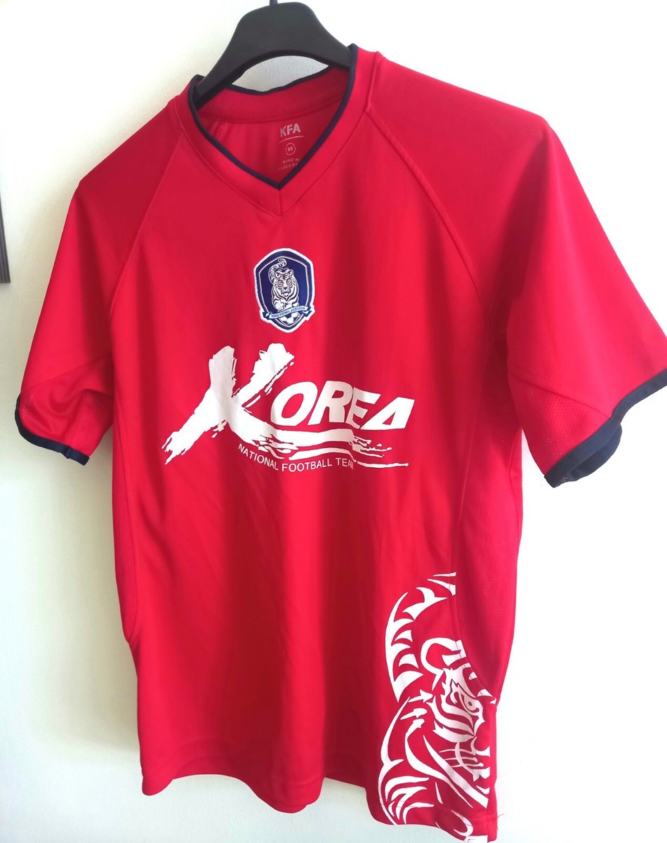 k*'様 韓国代表 シャツ レッド 11 KFA South Korea National Football Team Red Soccer Red Jersey Size