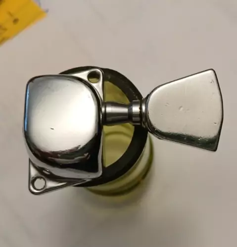 Vintage 70s MIJ Keystone Style Tuner Tuning Peg Bass Side Japan Lawsuit Era