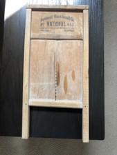 Vintage National Washboard Co No. 442 made with tin and wood