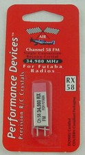 Futaba 35Mhz Channel 58 34.980Mhz Single Conversion FM Receiver Crystal