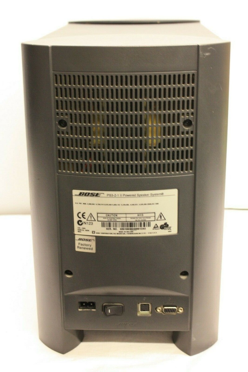 BOSEサラウンドPS-321 Ⅱ Powered Speaker system BOSE PS 3-2-1 SUBWOOFER BASS 321 II SERIES 2 POWERED SPEAKER