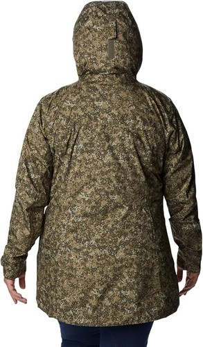 Columbia Women's Omni-Tech Splash A Little II Camoflauge Jacket Size Small $89 - Picture 3 of 11
