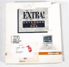 Vintage Attachmate Extra extended for DOS 3270 connectivity 3.5" 5.25" ST533B19
