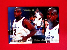 FLEER 94-95 NBA  Chris WEBBER Rookie of the ...