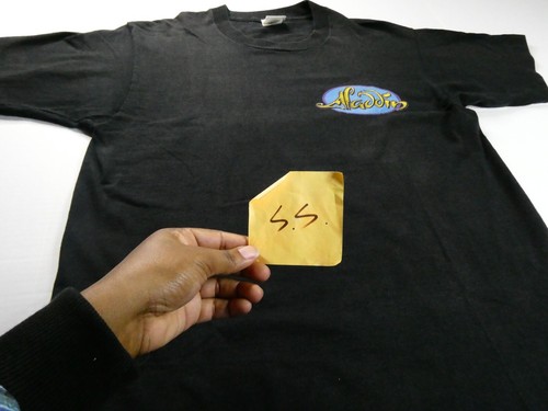 Vintage The Disney Store Aladdin "Genie" Shirt, Sz Large L, Single Stitch, GRAIL - Picture 14 of 15