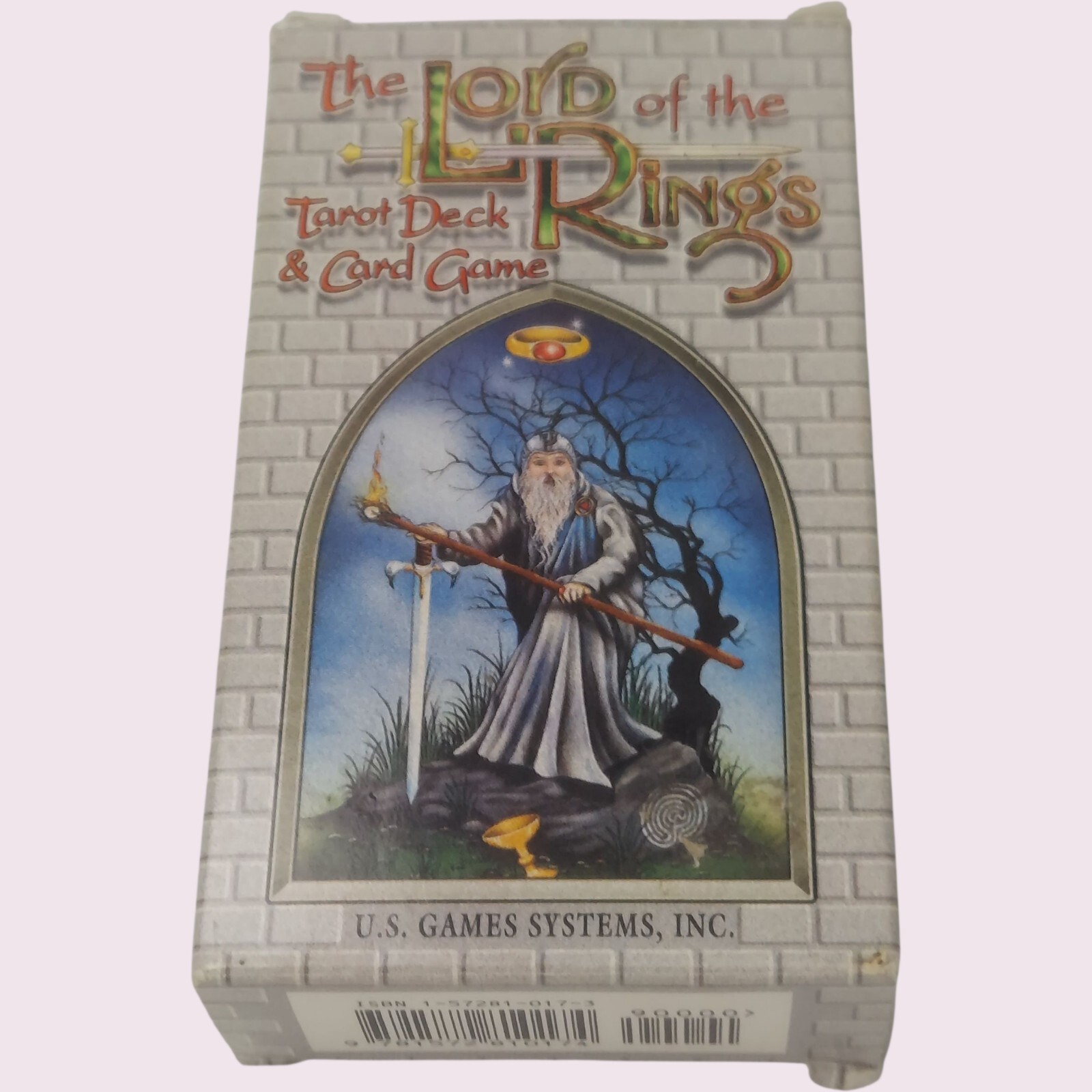 1996 Vintage Lord of the Rings Tarot Deck & Card Game with Original Instructions IOB