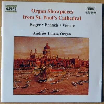 Organ Showpieces from St. Paul's Cathedral London - Andrew Lucas - CD