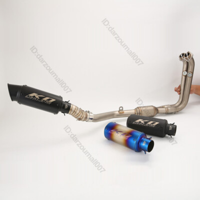 For CF-Moto 450SR NK450 450NK 2022-24 Exhaust System Header Pipe + 51mm Muffler