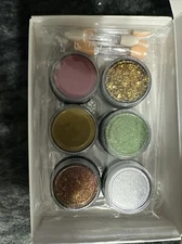 Holographic Nail Powder Kit, 10 Colors Holographic Chrome Nail Powder