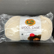 WOOL-EASE THICK  QUICK Yarn 12 oz 212 yds Fisherman Acrylic Wool Large Skein