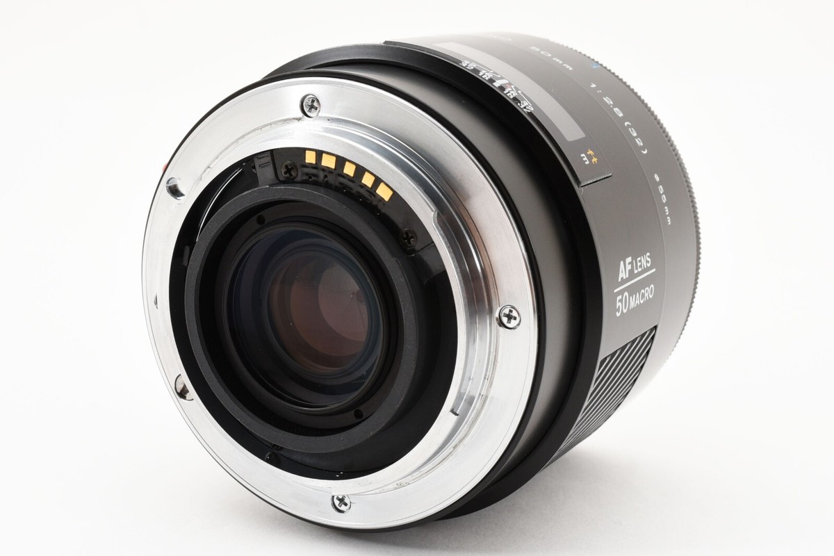 Minolta AF Macro 50mm F2.8 Standard Lens Sony A From Japan