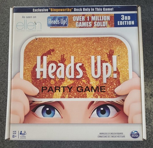 Heads Up! Party Game 3rd Edition As Seen on the Ellen Degeneres Show ...