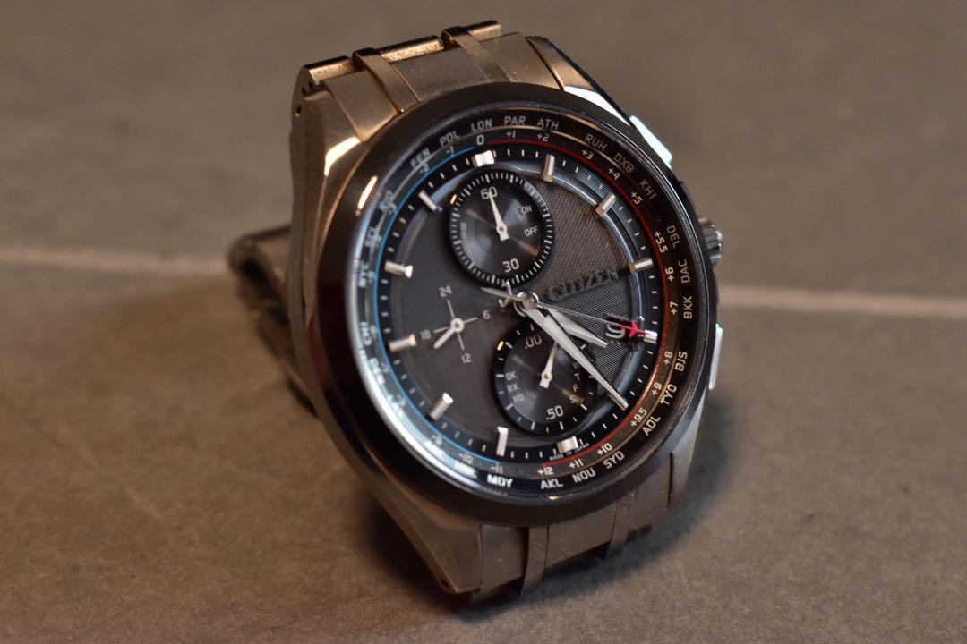Citizen Attesa AT8045-53E Cal.H804 Day Date Eco Drive Solar Citizen Attesa AT8045-53E Cal.H804 Day Date Eco Drive Solar