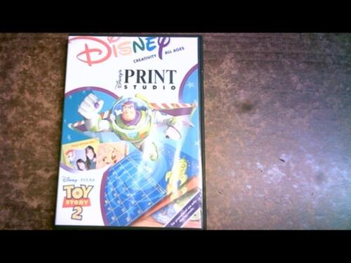 Disney/Pixar's Toy Story 2 Print Studio DVD Video Games PC (2000) - Picture 1 of 1