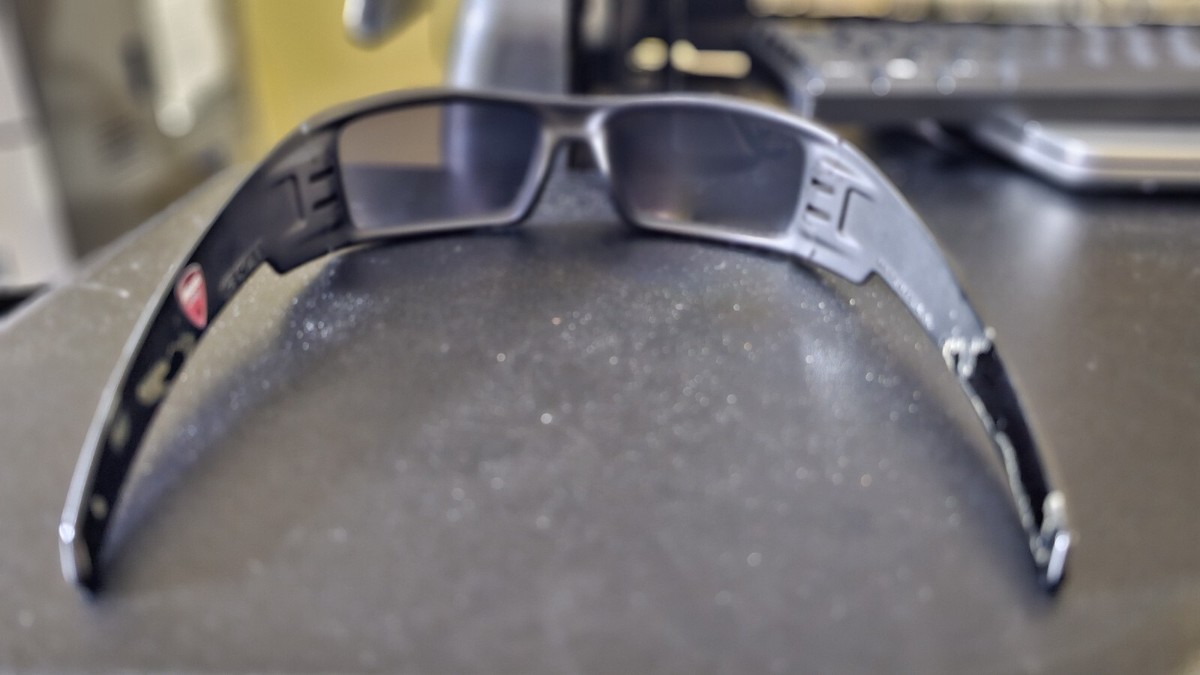 OAKLEY GASCAN DUCATI EDITION, MATTE BLACK, IRIDIUM | eBay