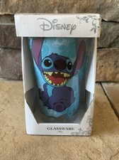 NIB Disney Licensed lilo STITCH Glass 16 oz Glassware