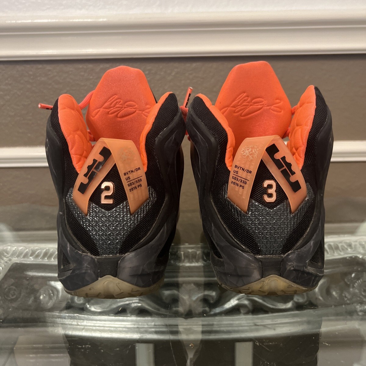 Men's Size 8.5 - Nike LeBron 12 Elite Rose Gold, No Box, Fast