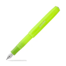 Kaweco Frosted Sport Fountain Pen - Lime - Medium Point - NEW in box