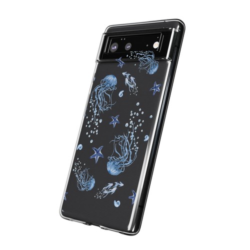 Coastal Jellyfish Soft Phone Case | Ocean Vibe | Perfect for Summer - 第 7/13 張圖片
