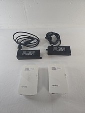 Lot of 2 Aruba AP-303H Access Points w/ Power Adapters   Untested As-Is