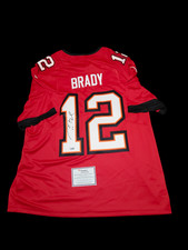 Tom Brady Signed Autographed Buccaneers LTD Nike Red XXL Jersey Fanatics COA