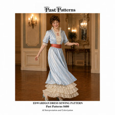Edwardian Dress Sewing Pattern Bust 38 Ladies Home Journal Past Patterns 8480