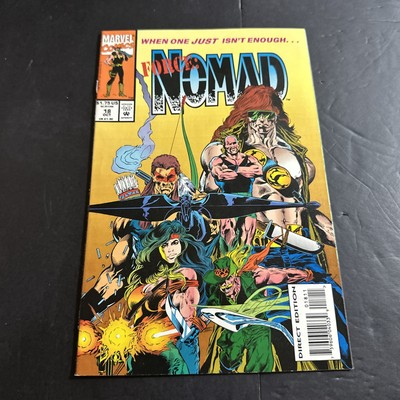 #ad #ad Nomad #18 Aug. 1992 Marvel Comics Vf Bf3 $3.50