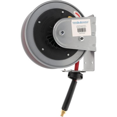 Pro-Source Hose Reel W Hose 3/8'' ID Hose x 20ft Spring Retractable 2857532025PRO