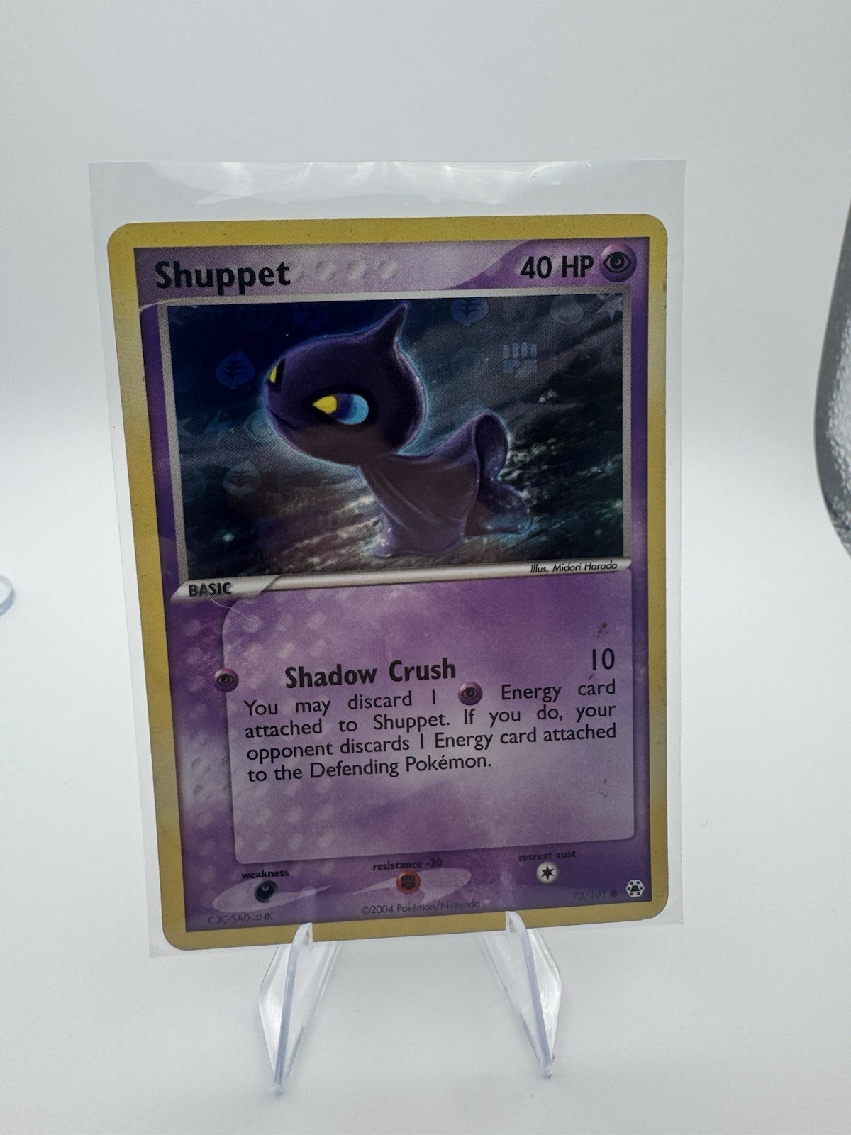 The Pokémon Company Shuppet 72/101 EX Hidden Legends Reverse Holo 40 HP 2004