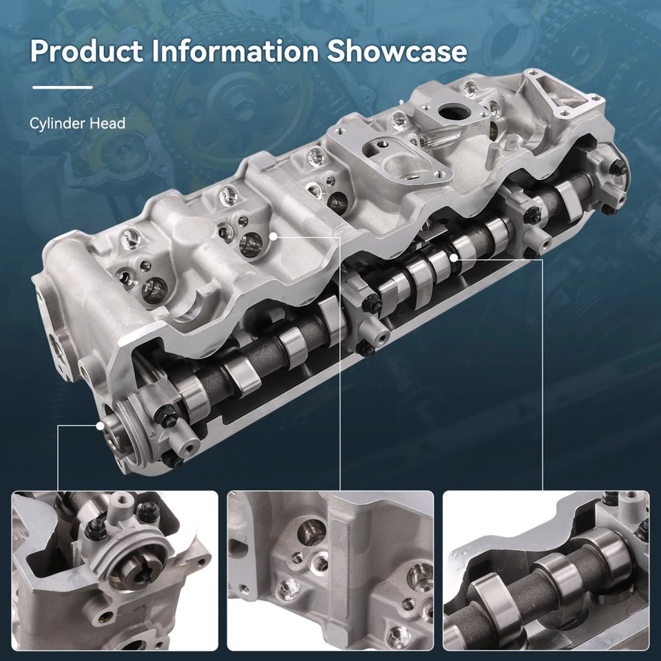 Cylinder Head for VW Transporter T4 2.5 TDI AXL ACV AYY on HD AJT AGX AND AVR - Image 4 of 4