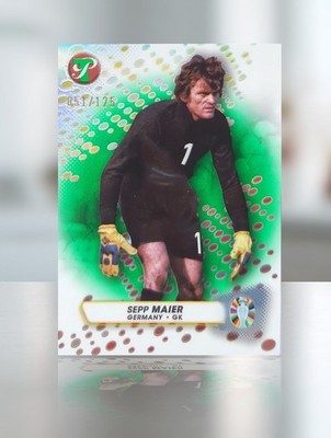 Sepp Maier - Topps Pristine Road to UEFA EURO 2024 - #66 - /125 - Green