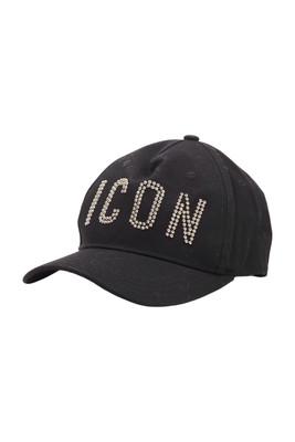 Dsquared2 Cap Mütze ICON  Gr. EU one size Schwarz Mädchen Neu
