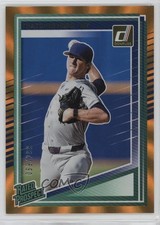 2025 Panini Donruss Rated Prospects Orange Lazer 69/299 Thatcher Hurd #133 10uo