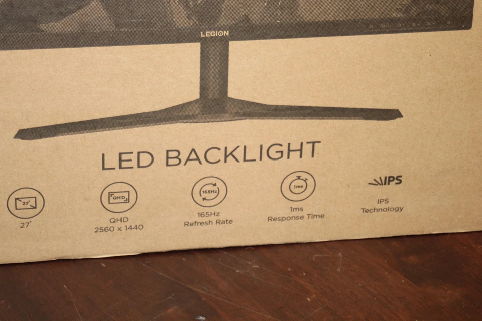 Lenovo G27q-20 27" QHD 165Hz Gaming Monitor – 1440p 1ms HDR Display - Image 2 of 4