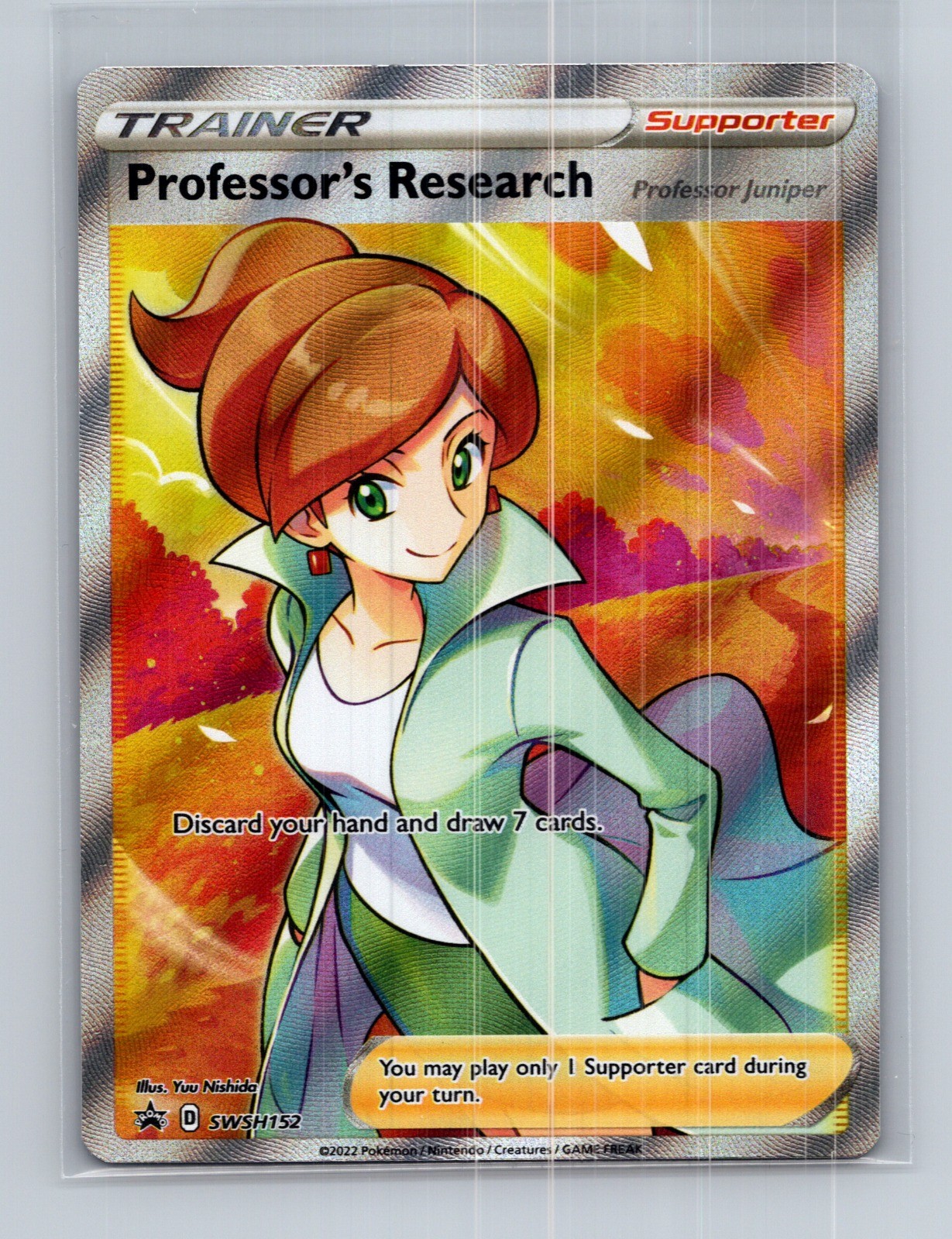 Professor's Research [Professor Juniper] SWSH152 Holo SWSD -PKMN TCG- LP