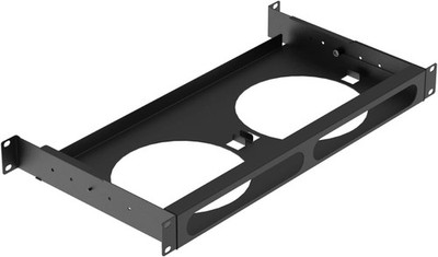 mini Rack Mount with Side Brackets 19'' 1U Rackmount Supports up to 2 Units