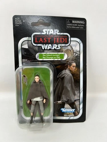 Star Wars Vintage Collection Rey Island Journey Jedi Training 3 3/4 Action Fig