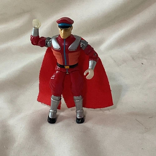 Vintage Street Fighter II Movie Edition General M. Bison Hasbro Figure Gijoe