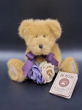 Boyds Bear Plush 8 Inch Head Bean Collection Thanks