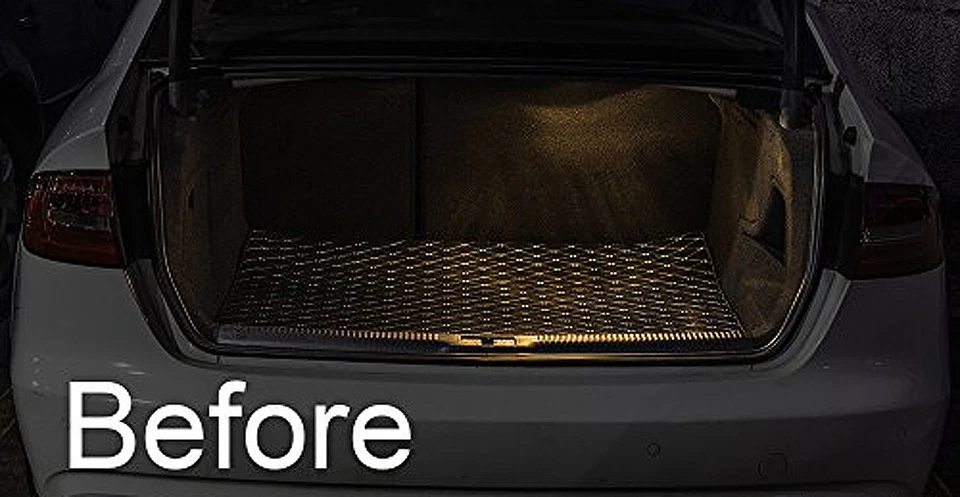 Púrpura 12" Potente Tira de Luz LED Interior Baúl Área de Carga Iluminación 45J Foto 4 de 4