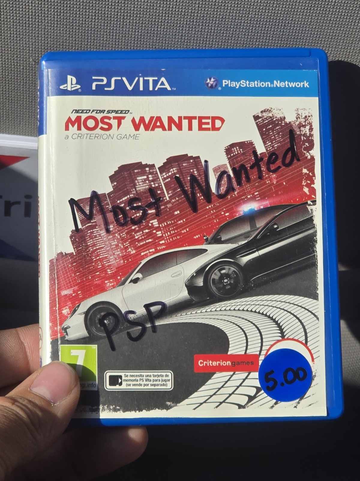 Need for Speed: Most Wanted (Sony PlayStation Vita, 2012)
