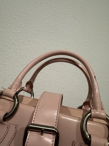 Borsa Marc Jacobs Venetia Y2K autentica vintage rosa vernice RARA - Foto 6 di 24