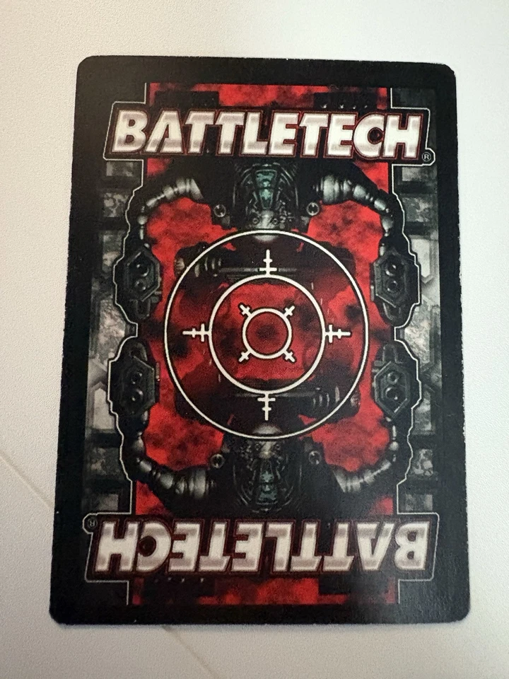 1997 Battletech CCG - Widowmaker Dire Wolf RARE. Hard To Find Card. - Image 2 of 2